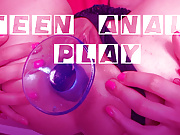 teen anal play and hard anal sex - taboo