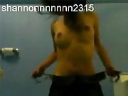 Shannon showing her epic tits on cam