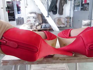 Red, Red Heels, Wifes, Red High Heels