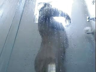 Watch me take soapy shower...