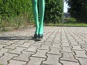 Green Pantyhose