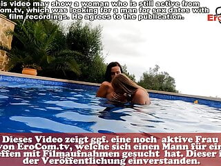  video: German 18yo teen amateur threesome ffm underwater pov
