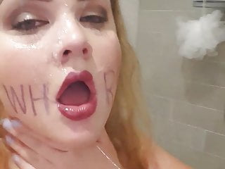 Amateur sub slut training her deepthroat skills