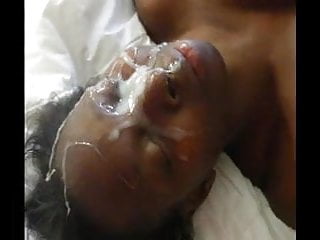 Black, Facial, Blowjob, Ebony