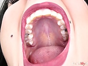 Mouth fetish video - Gina