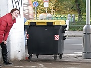 Teen Brunette Loves Public Pissing