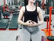 Tight pussy at gym