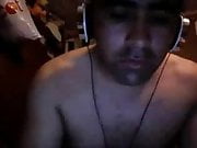 Straight guys feet on webcam #537