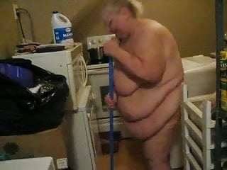 Mopping Floors Nude...