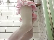 Sissy humps shower wall