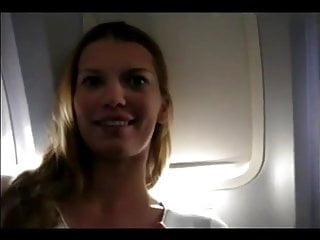 Girl Masturbating in Public, On a Plane, Plane, New Girl