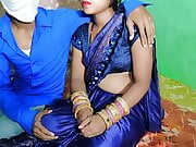 Blue sharee me indian hot mom ki chudai