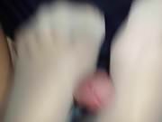 footjob sexy fingers my wife sex
