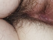 Wifes hairy ass