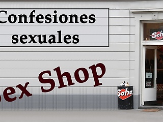 Camarera y propietario de un sex...