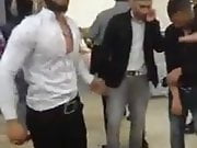 Turkish guys do a hot love dance. 