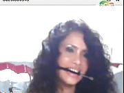 Sexy Latina Webcam Tease