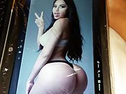 Jailyne cum tribute 1