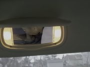Head in car 