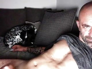 Horny Daddy On Webcam (With Sweet Nipples)