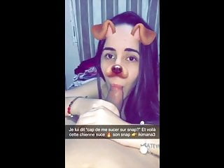 GROSSE CHIENNE POMPE EN DIRECT SUR SNAP