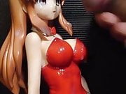 FREEing Mikuru Asahina Red Bunny figure bukkake2