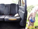 Fake Taxi Golden shower for hot lady followed by some anal