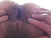 Gaping juicy tranny whorehole fisted with megaplug