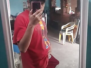 Huge Morning Red Bulk Bulges Of Well Hanged Shame Male