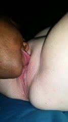 eating her pretty pink pussy whos next