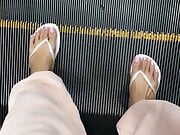 Asian Filipina Feet Spa Day