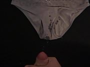 Cumming On My Roommates Hot White Panties With My Fleshlight