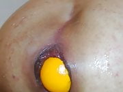 Fruit anal insertion and gape