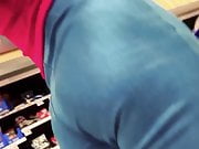 Grocery Store Butt Plug Play Sexy Ass Tight Jeans Pink Panty