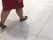Short SSBBW with Huge Chubby Cankles