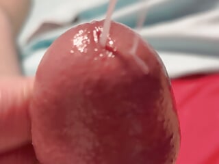 Close up handjob big cumshot