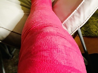 Pink llc &amp; knee brace