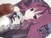 Murasaki Oppai Mousepad Cum Tribute