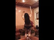 sexy arab slut dancing