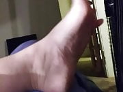 Friend foot and sock tease