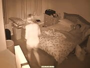 Step mom sneaks into son bed after a night out and wants his cock 