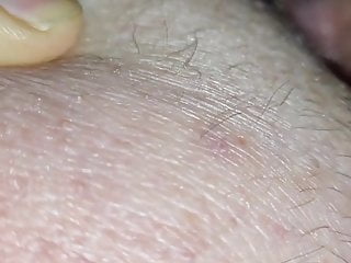 Hairy ass close up...