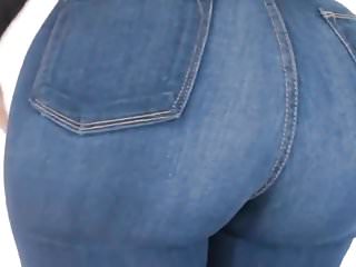 Ass Ass, Denim Jeans, Big, Ebony