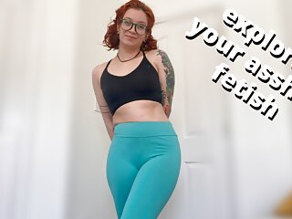 Spread, Spread Asshole, Kinky, Tight Leggings