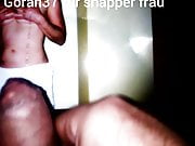 Videocumtribute to snapper frau