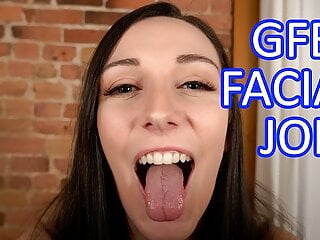 GFE Close-Up Facial JOI – Clara Dee