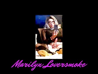 Marilyn Smoking Masturbation Touch Tease Precum Drip