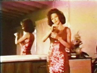 Vintage Sparkly Dress Striptease...