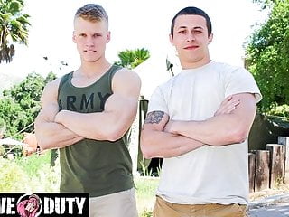 Military Jocks Blake Effortley &amp; Brad Hayes Raw Flip Flop