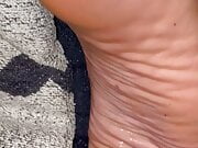 Oil feet soles